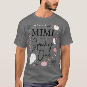 Womens Mimi of the Spooky One Girl First Birthday T-Shirt