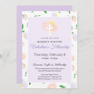 Women's Ministry Valentine's Fellowship Invitation