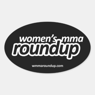 Women's MMA Roundup Sticker