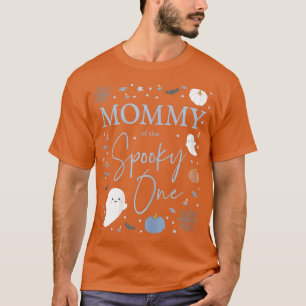 Womens Mommy of the Spooky One First Birthday Boy T-Shirt