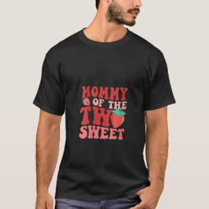 Womens Mommy Of The Two Sweet Second Birthday Girl T-Shirt