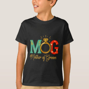 Womens Mother Of The Groom Mob Mog Mum Wedding Bac T-Shirt