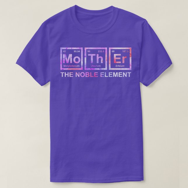 Womens Mother The Noble Element Funny Mom Mother S T-Shirt (Design Front)