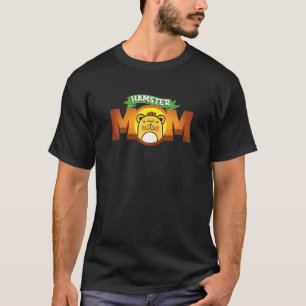 Womens Mothers Day Cute Hamster Mum Tees For Singl