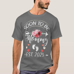 Womens Mother's Day First Time Mum Pregnancy Soon  T-Shirt