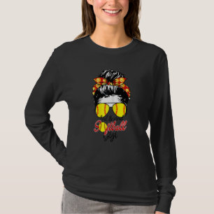 Womens Mother's Day Loud & Proud Softball Gigi Mes T-Shirt