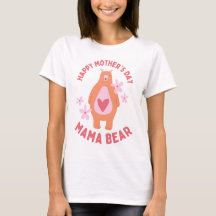 Women's Mother's Day Mama Bear t-shirt