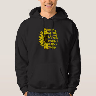 Womens Mothers Day Often Stressed Totally Blessed  Hoodie