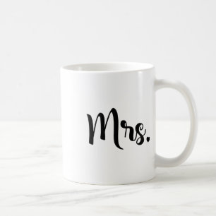 Womens Mrs. Engagement Wedding Bridal Shower Bride Coffee Mug