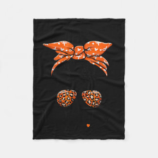 Womens Ms Warrior - Multiple Sclerosis Awareness Fleece Blanket