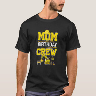 Womens Mum Construction Crew Mum Construction Cre T-Shirt