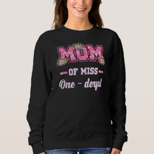 Womens Mum Of The Birthday Girl Mama Mummy Grandma Sweatshirt