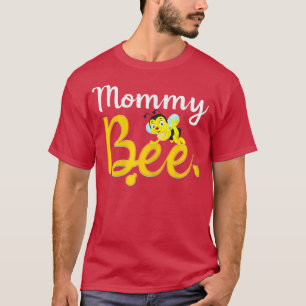 Womens Mummy Bee Matching Family First Bee Day Out T-Shirt