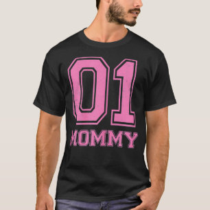 Womens Mummy Number One Woman Mother's Day T-Shirt