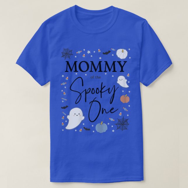 Womens Mummy of the Spooky One First Birthday Boy  T-Shirt (Design Front)