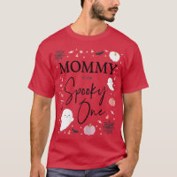 Womens Mummy of the Spooky One Girl First Birthday