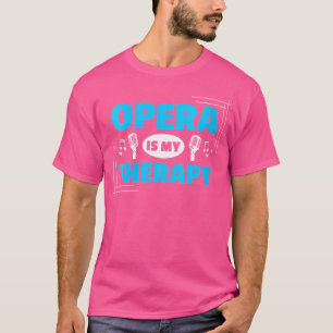Womens Music Musical Choir Opera Singer T-Shirt