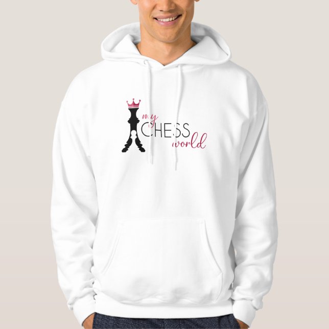 Women's My Chess World Hoodie (Front)