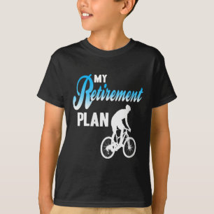 Womens My Retirement Plan Funny Cycling Humor Acti T-Shirt