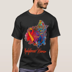 Womens Myelofibrosis Awareness VNeck T-Shirt