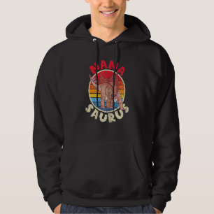 Womens Nana Saurus I Stegosaurus Stenops I Family  Hoodie