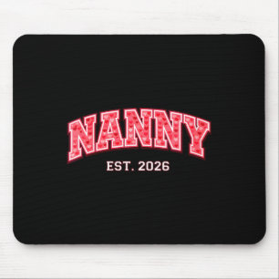 Women's Nanny Est Heart Pattern Design Mouse Mat