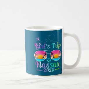 Women's nassau bahamas beach women girls trip 2026 coffee mug
