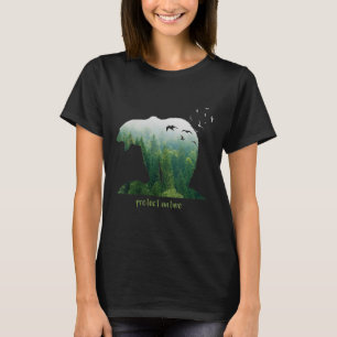 Womens Nature Protection Environmental Protection T-Shirt