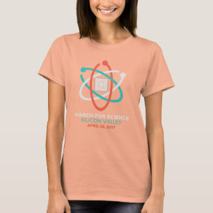 Women's Navy Science March T T-Shirt