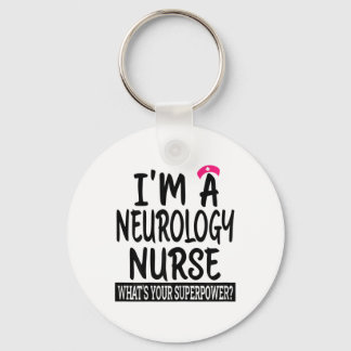 Womens Neurology Nurse Funny Nursing School And Me Key Ring