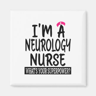 Womens Neurology Nurse Funny Nursing School And Me Magnet