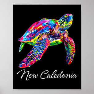 Womens New Caledonia V-neck Poster