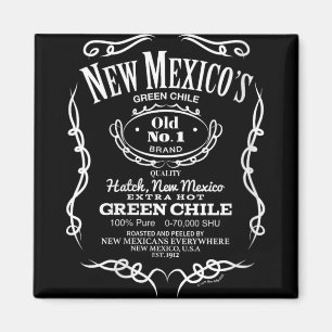 Womens New Mexico's Old No. 1 Hatch Green Chile No Magnet