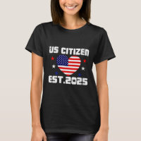 Womens New Us Citizen Est 2025 American Immigrant