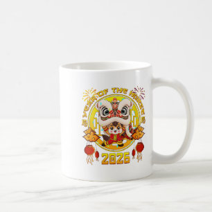 Womens New Year 2026 Chinese Horse The Year Of The Coffee Mug