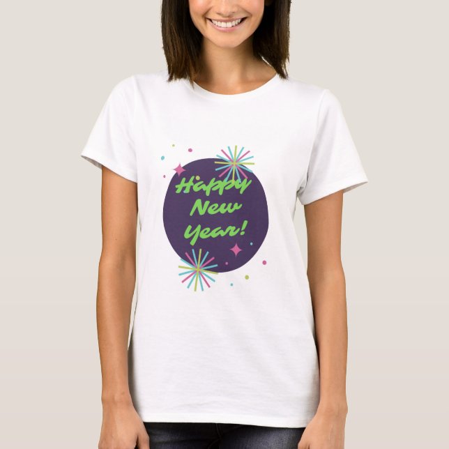 Women's New Year t-shirt (Front)