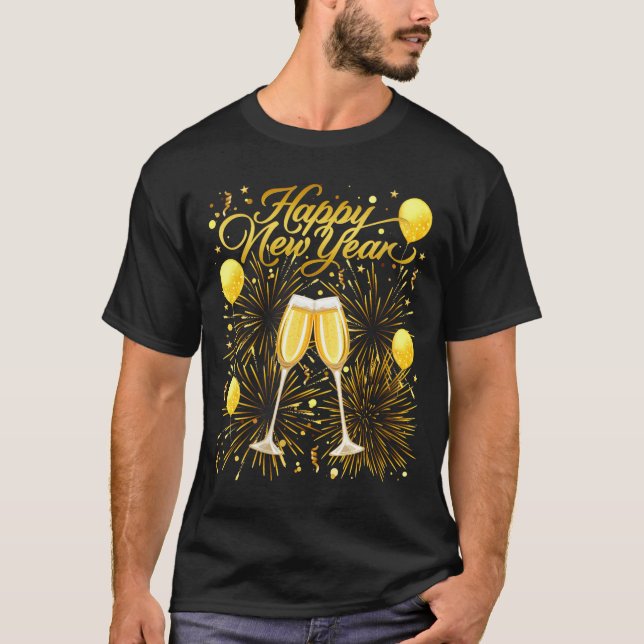 Womens New Years Eve Party Sylvester 2026 Happy Ne T-Shirt (Front)