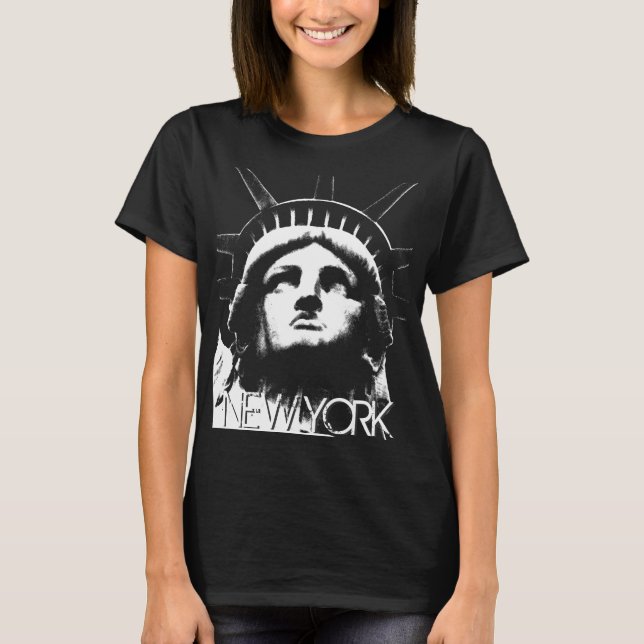 Women's New York Shirt Statue of Liberty T-shirt (Front)