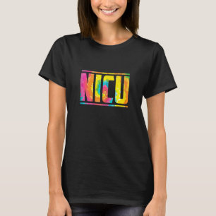 Womens Nicu Nurse Colourful T-Shirt