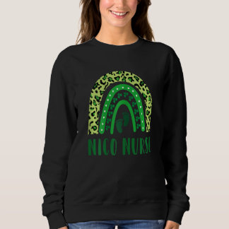 Womens Nicu Nurse Life Stethoscope Nursing Happy S Sweatshirt