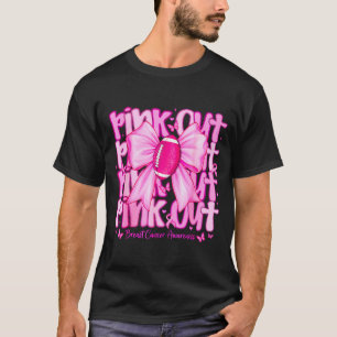 Womens Nk Out Football Tackle Breast Cancer Awaren T-Shirt