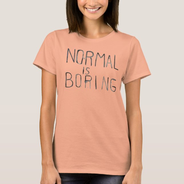 Women's 'Normal Is Boring' Tank Top (Front)