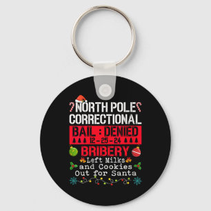Womens North Pole Correctional Bribery Left Milk C Key Ring