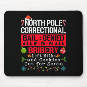 Womens North Pole Correctional Bribery Left Milk C Mouse Mat