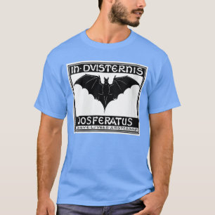 Womens NOSFERATU VAMPIRE BAT Undead Illustrated Ho T-Shirt