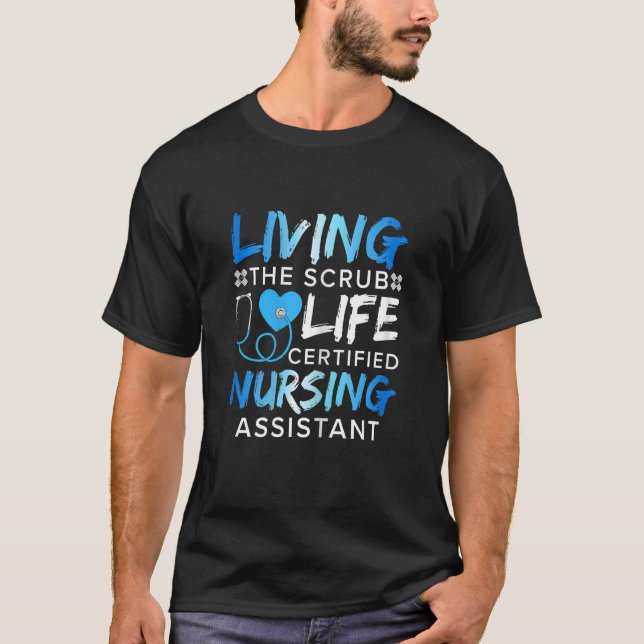 Womens Nursing Scrub Life Medical Assistant T-Shirt (Front)