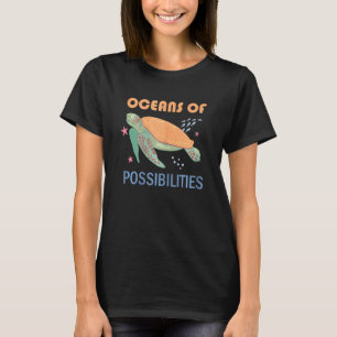 Womens Oceans Of Possibilities Summer Reading 202 T-Shirt