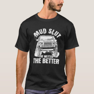 Womens Off Road Mud Bogging Girls 4x4 Truck T-Shirt