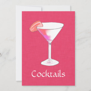 Women's Office Cocktail Party Invitation