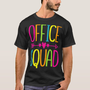 Womens Office Squad Office Staff Admin Crew Teache T-Shirt